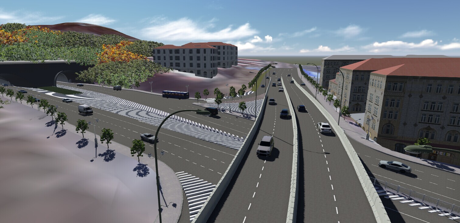 青岛市黄岛区嘉陵江路与长白山路交叉口设计
